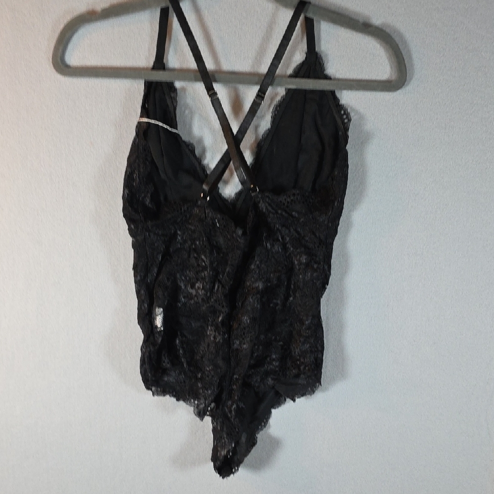 Black Lace Chemise by Avidlove Size Small NWT - Picture 3 of 5